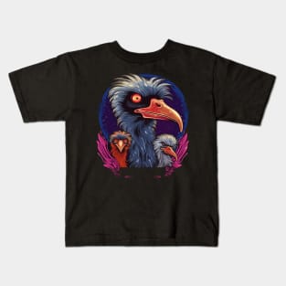 Ostrich Fathers Day Kids T-Shirt